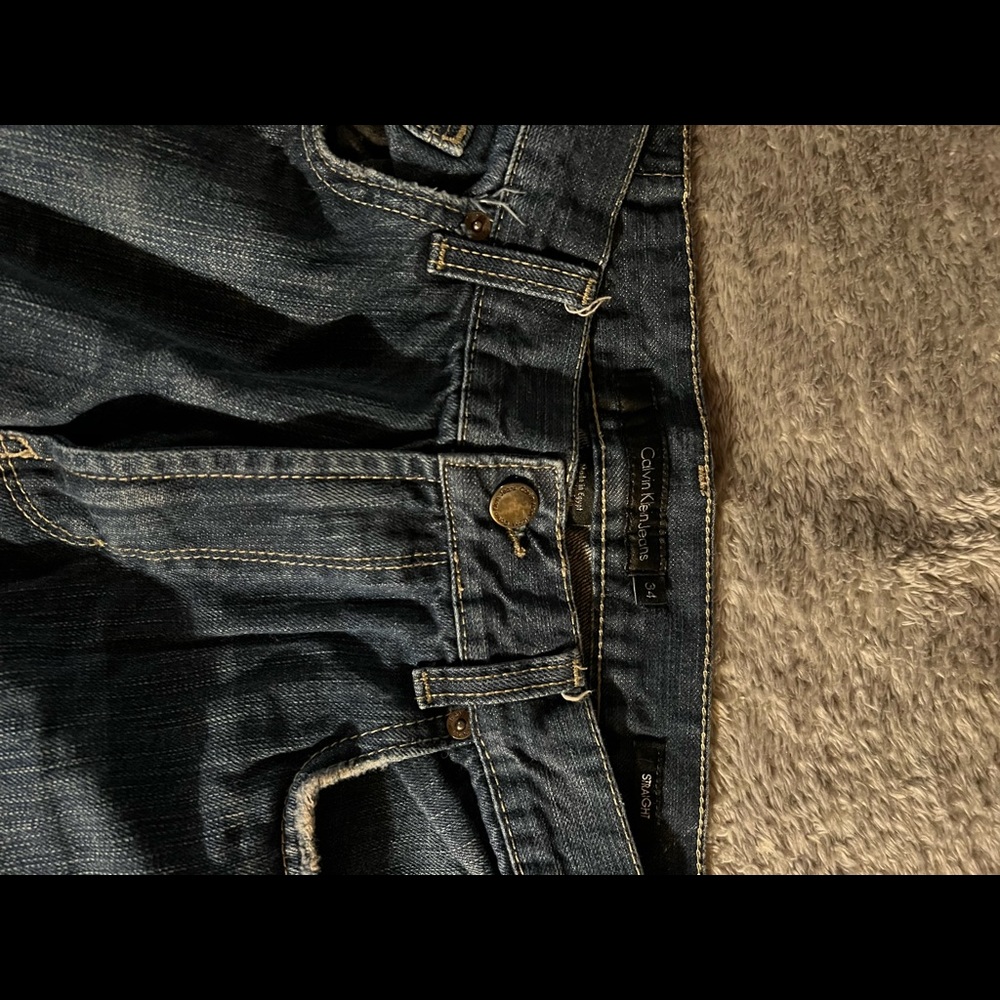Calvin Klein straight leg jeans